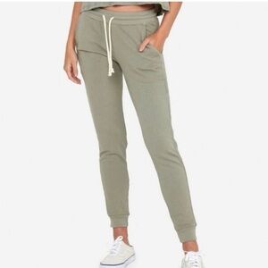 MATE the Label Organic Terry Classic Jogger size S in Sage